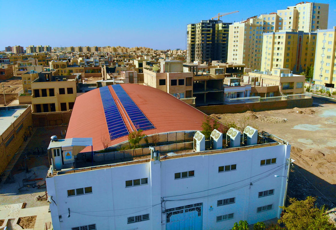 پروژه خورشیدی ورزشی یزد